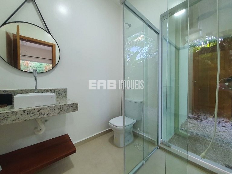 Casa espaçosa para locação de temporada em Itamambuca