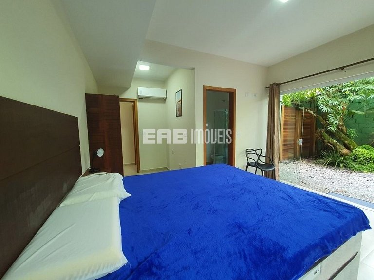 Casa espaçosa para locação de temporada em Itamambuca