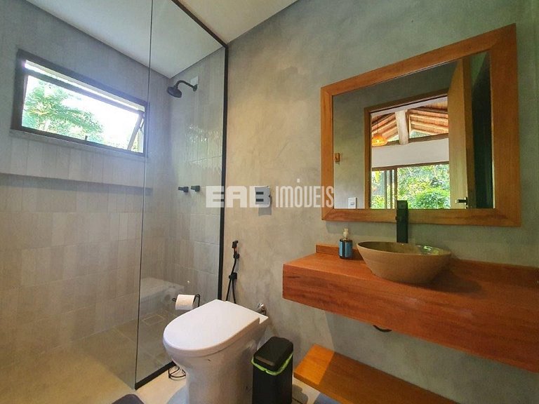 Casa 4 suítes, ar-condicionado e ducha aquecida