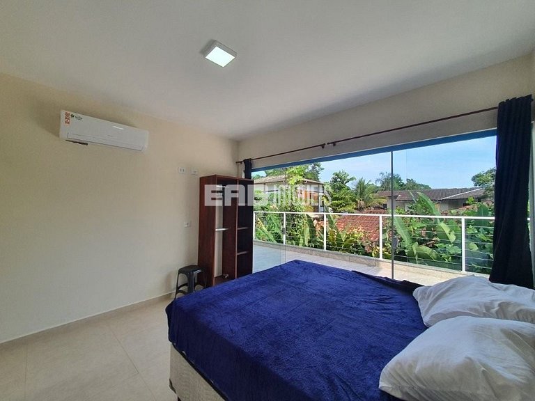 Casa espaçosa para locação de temporada em Itamambuca