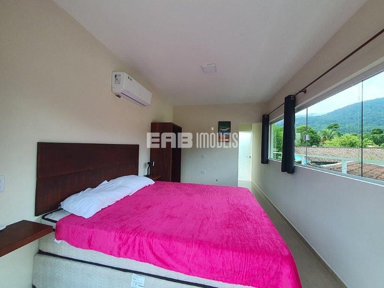 Casa espaçosa para locação de temporada em Itamambuca