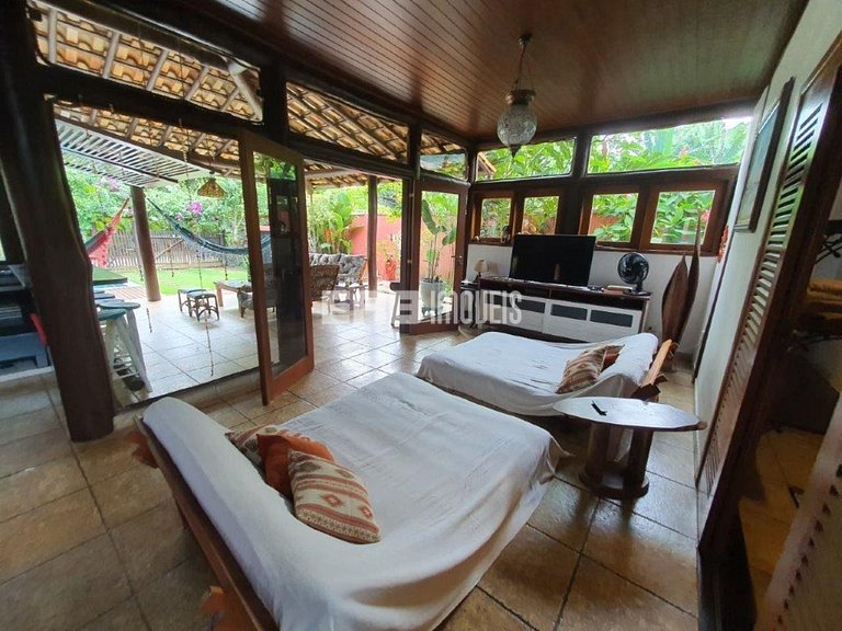 Casa a 100m da praia de Itamambuca para locação