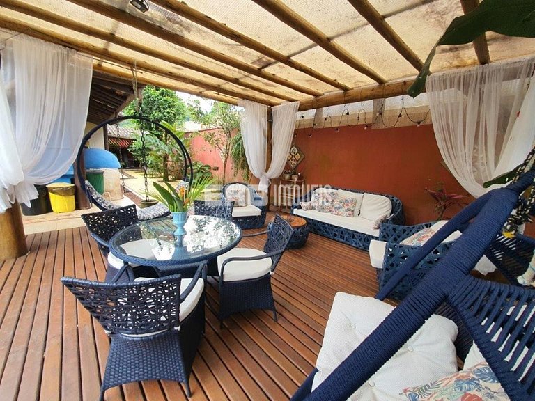 Casa a 100m da praia de Itamambuca para locação