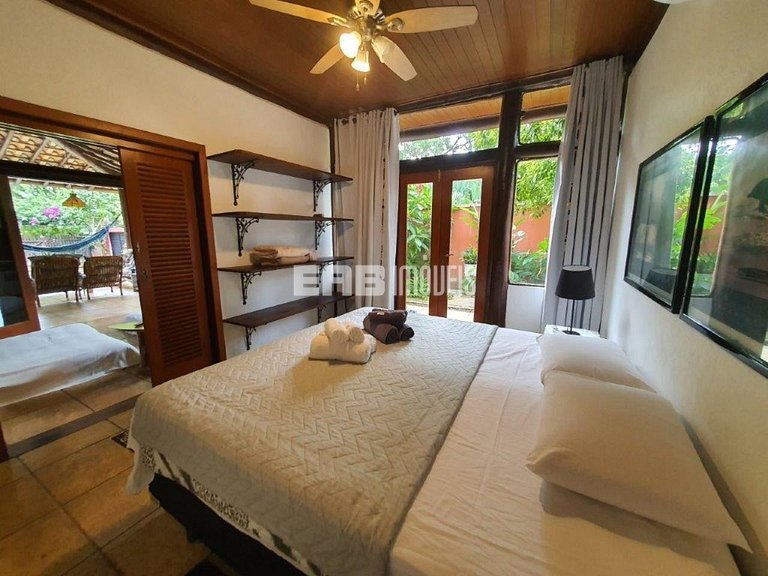 Casa a 100m da praia de Itamambuca para locação