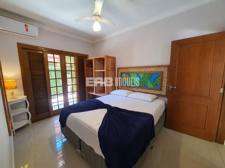 Casa com piscina e sauna para temporada em Itamambuca