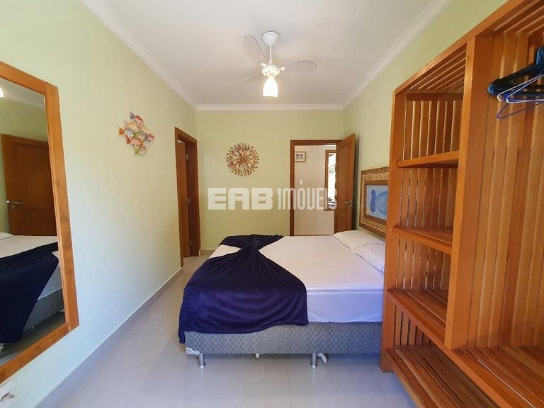 Casa com piscina e sauna para temporada em Itamambuca