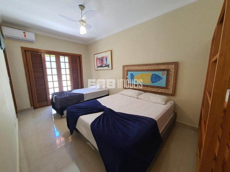 Casa com piscina e sauna para temporada em Itamambuca