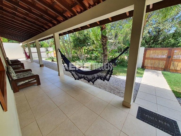 Casa com piscina e sauna para temporada em Itamambuca