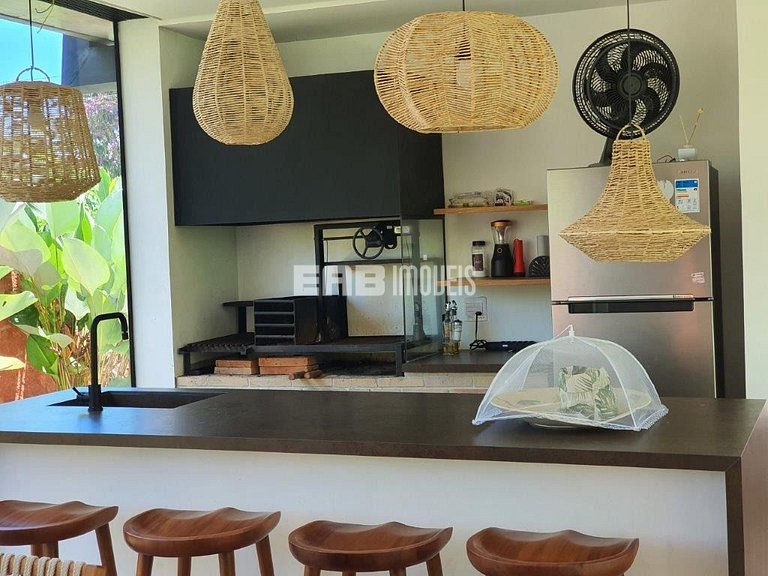 Casa para 12 pessoas na praia de Itamambuca, Ubatuba