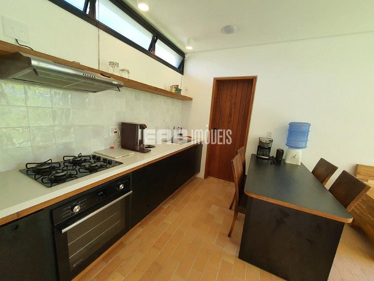 Casa para 12 pessoas na praia de Itamambuca, Ubatuba