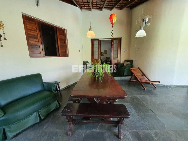 Casa a 120m da praia de Itamambuca