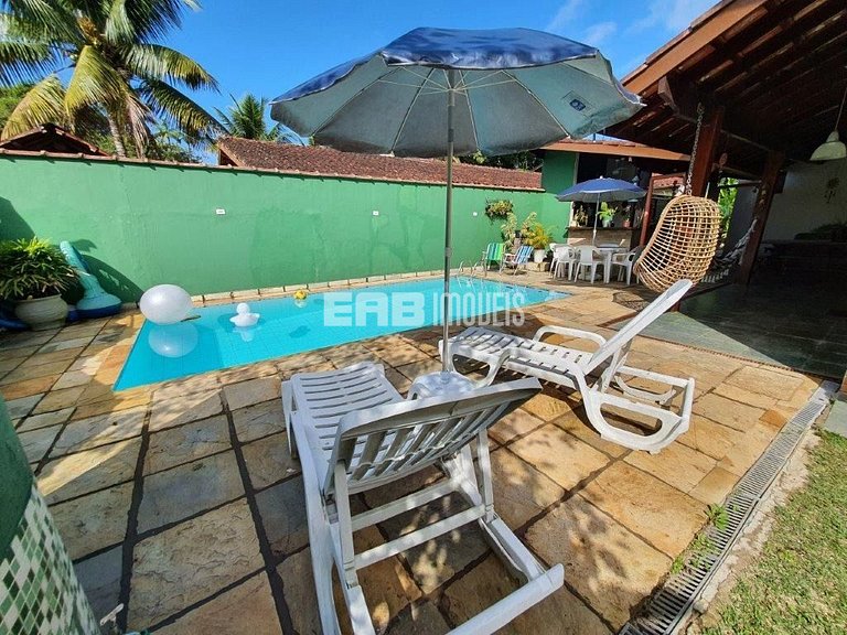 Casa a 120m da praia de Itamambuca