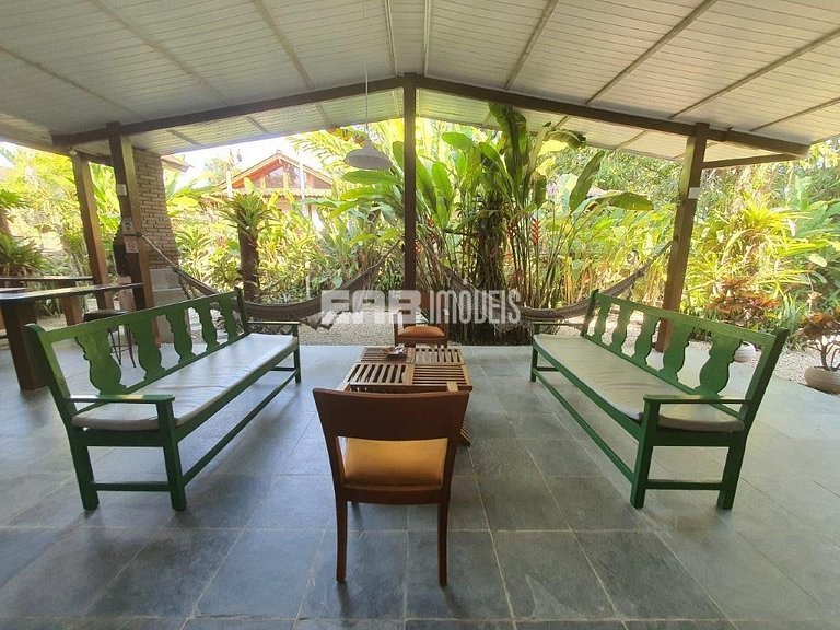 Casa com 5 quartos para temporada em Itamambuca