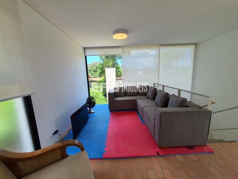 Casa para 12 pessoas na praia de Itamambuca, Ubatuba