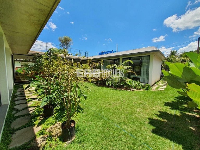 Casa para 12 pessoas na praia de Itamambuca, Ubatuba