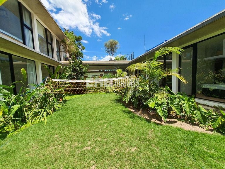 Casa para 12 pessoas na praia de Itamambuca, Ubatuba