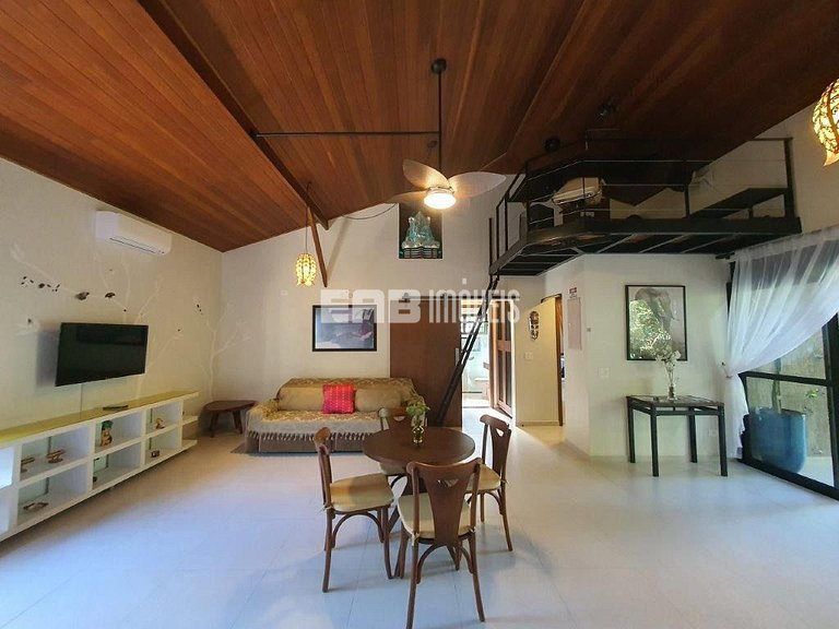 Casa para 4 pessoas a 100m da praia de Itamambuca