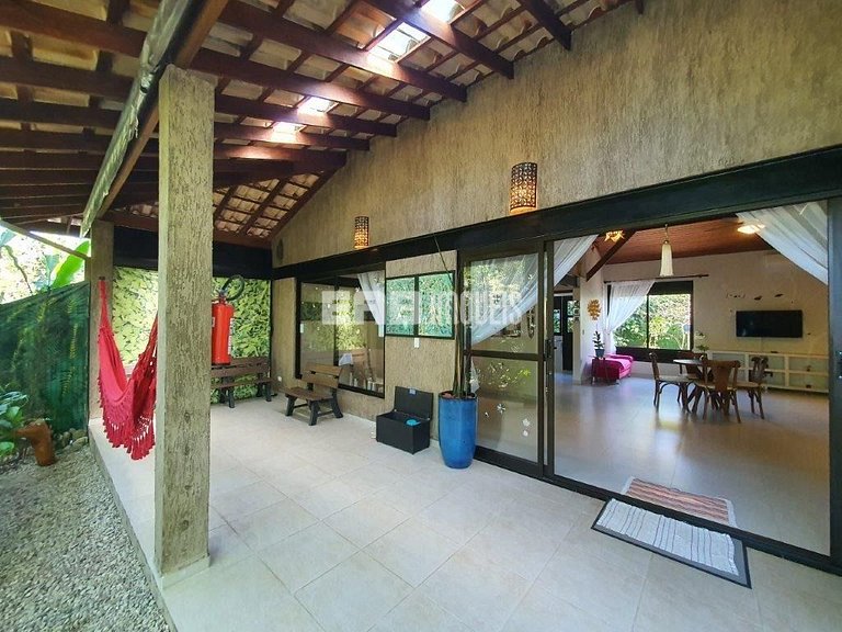 Casa para 4 pessoas a 100m da praia de Itamambuca