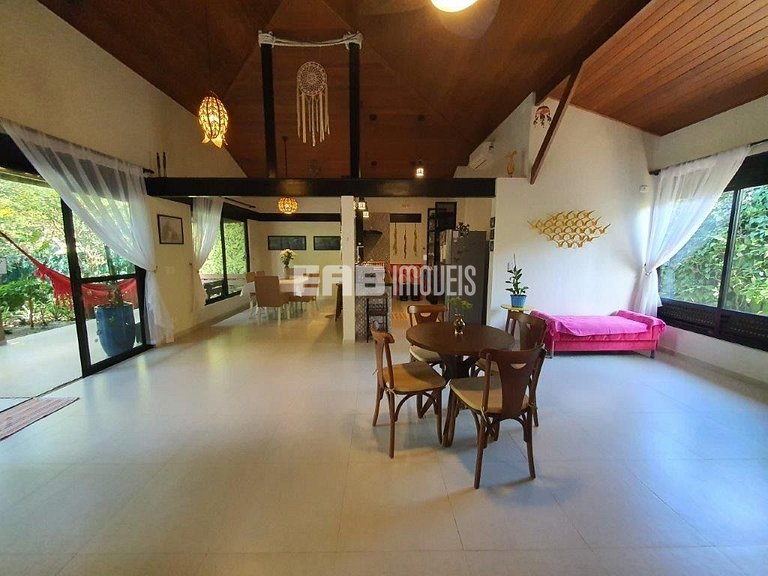 Casa para 4 pessoas a 100m da praia de Itamambuca