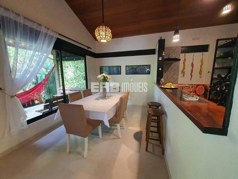 Casa para 4 pessoas a 100m da praia de Itamambuca