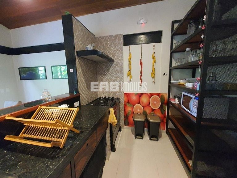 Casa para 4 pessoas a 100m da praia de Itamambuca