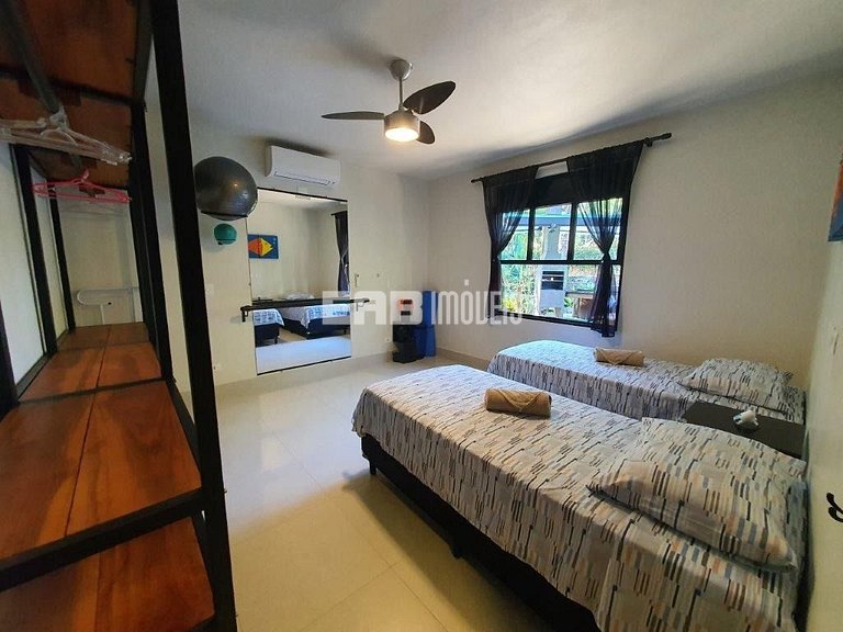 Casa para 4 pessoas a 100m da praia de Itamambuca