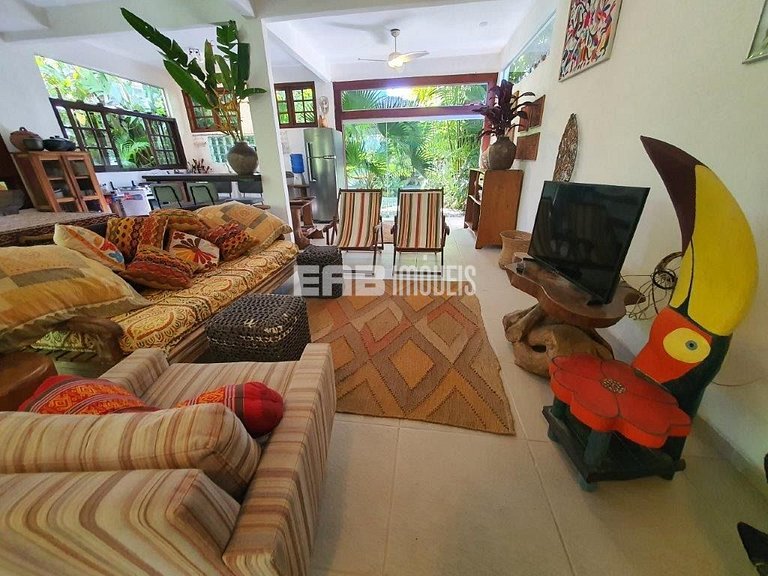 Casa para temporada na Vila Itamambuca