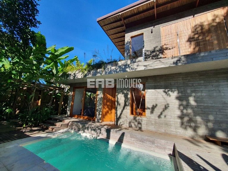 Moderna casa de praia, a poucos passos das areias de Itamamb