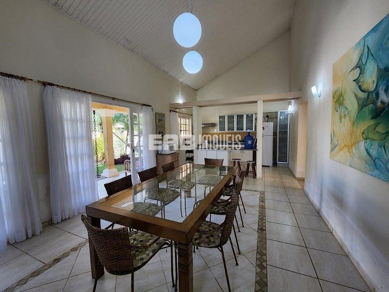 Casa de temporada a 140m de Itamambuca