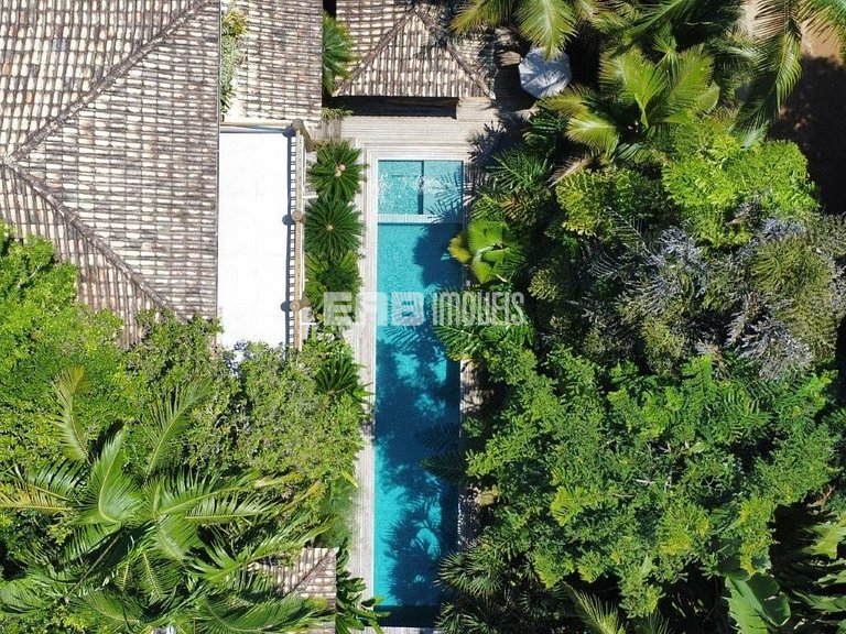 Belíssima casa com piscina e espaço gourmet na praia de Itam