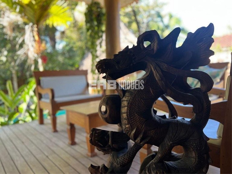 Belíssima casa com piscina e espaço gourmet na praia de Itam