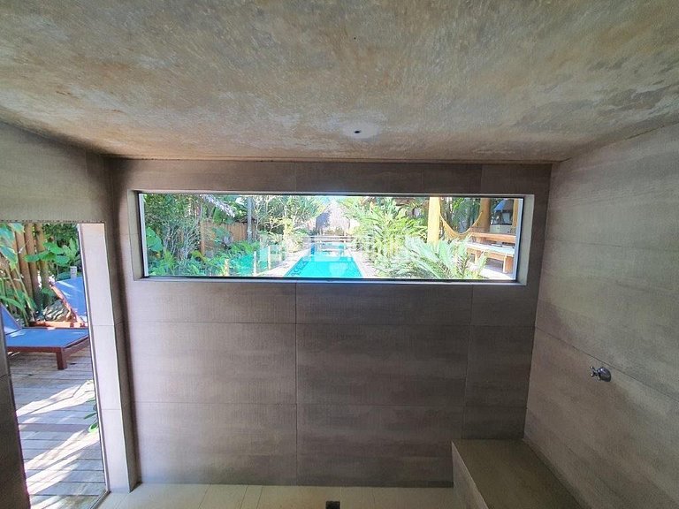 Belíssima casa com piscina e espaço gourmet na praia de Itam