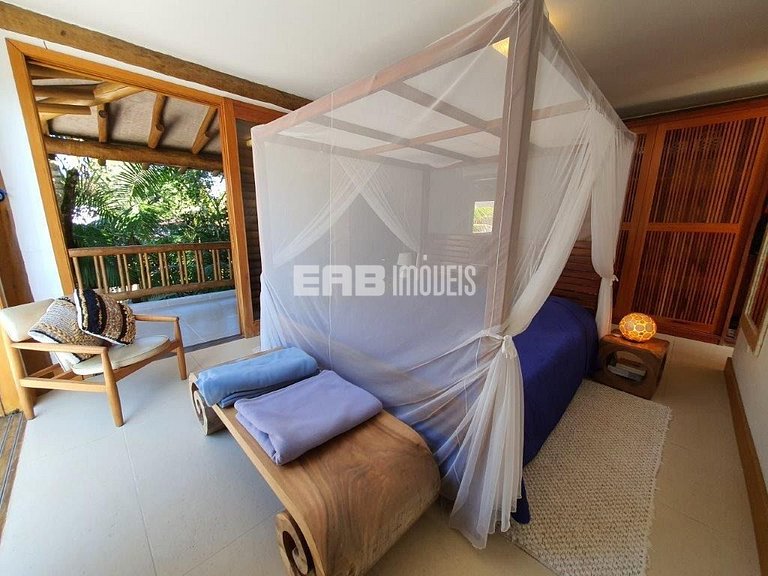 Belíssima casa com piscina e espaço gourmet na praia de Itam