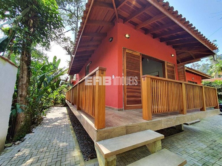 Suíte com ar condicionado para um casal em Itamambuca