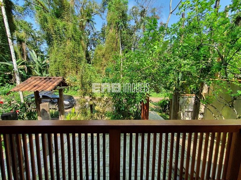 Suíte com ar condicionado para um casal em Itamambuca