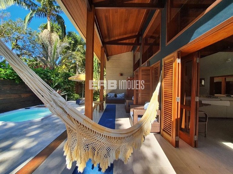 Casa para temporada na praia de Itamambuca, Ubatuba