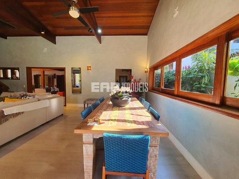 Casa para temporada na praia de Itamambuca, Ubatuba