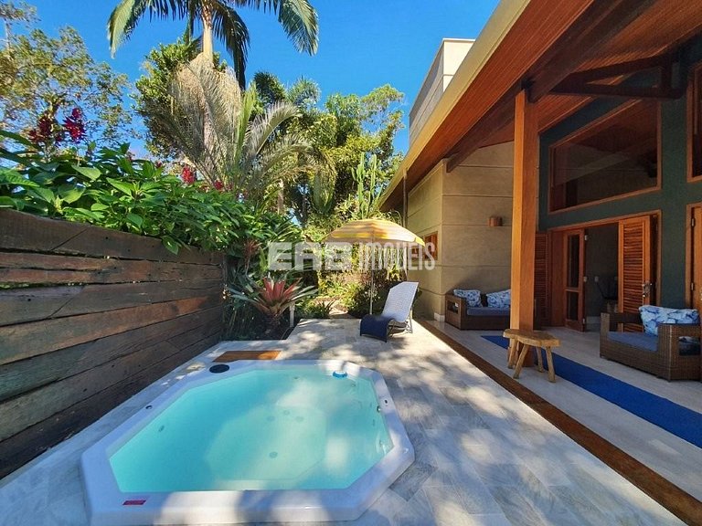 Casa para temporada na praia de Itamambuca, Ubatuba