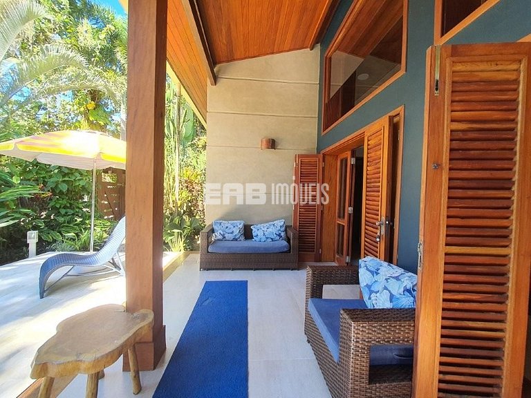 Casa para temporada na praia de Itamambuca, Ubatuba