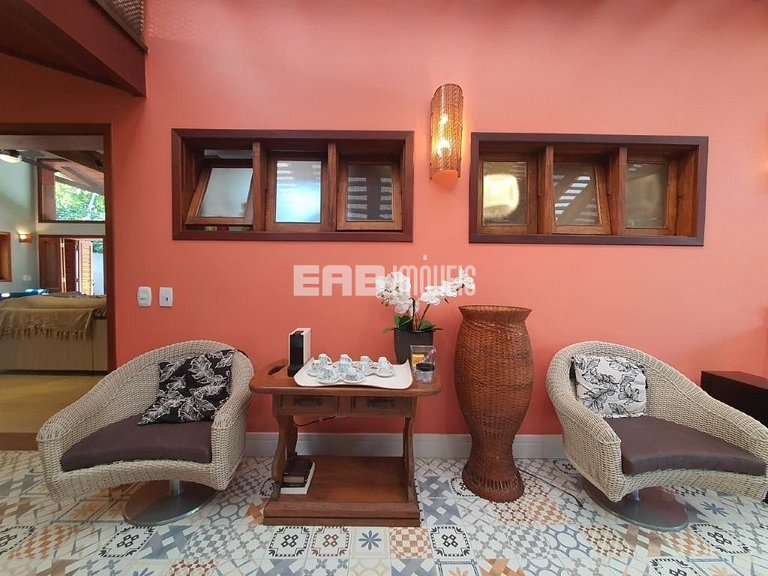 Casa para temporada na praia de Itamambuca, Ubatuba