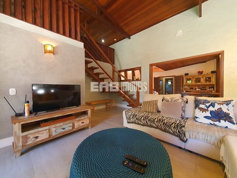 Casa para temporada na praia de Itamambuca, Ubatuba