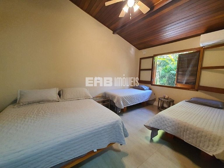 Casa para temporada na praia de Itamambuca, Ubatuba