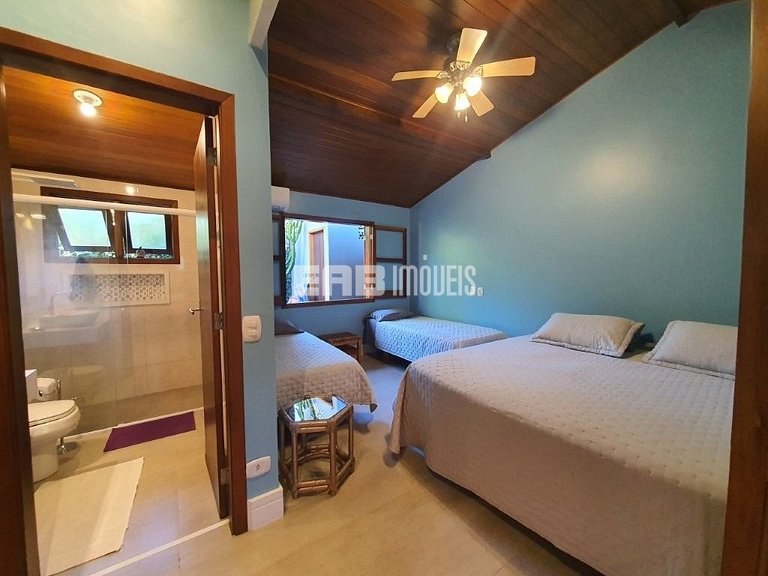 Casa para temporada na praia de Itamambuca, Ubatuba