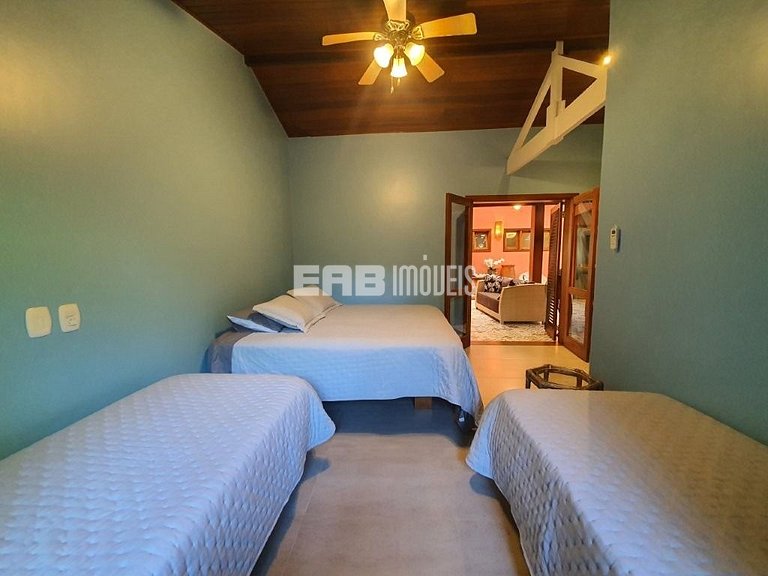 Casa para temporada na praia de Itamambuca, Ubatuba