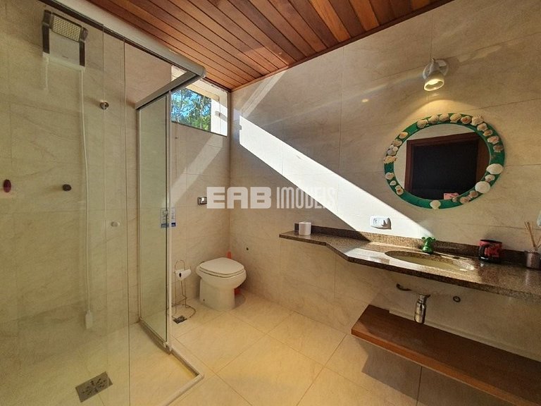 Casa para temporada na praia de Itamambuca, Ubatuba