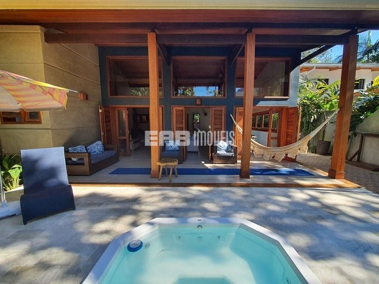 Casa para temporada na praia de Itamambuca, Ubatuba