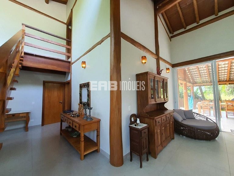 Casa com piscina aquecida, para temporada na Praia de Itamam