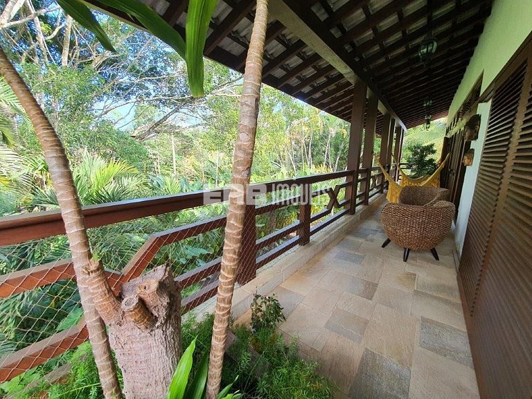 Casa a 20m do mar para temporada em Itamambuca