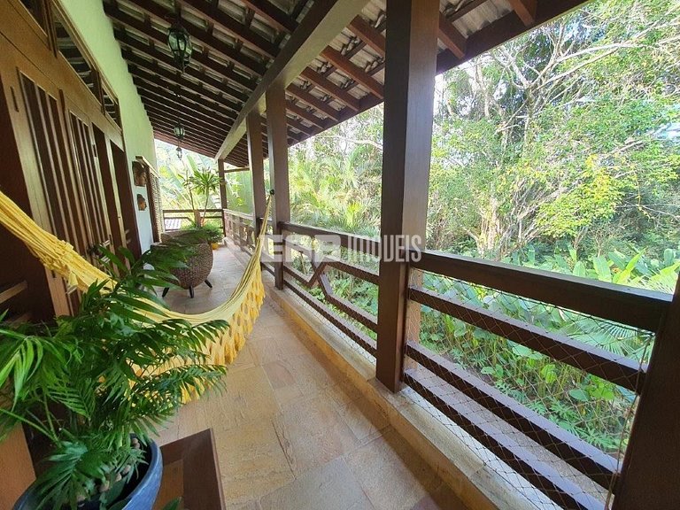 Casa a 20m do mar para temporada em Itamambuca