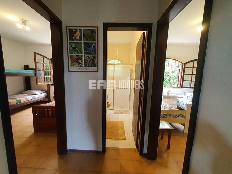 Casa com 3 dormitórios, a 40 metros da praia